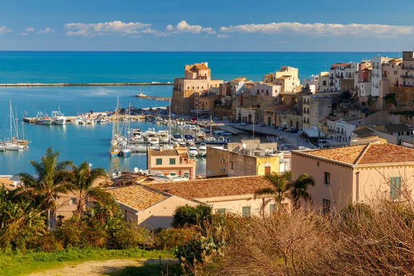 De Italia. Sicilia. Castellammare del Golfo. —  Fotos de Stock