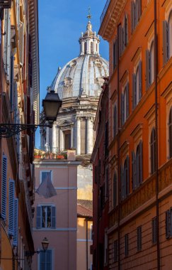 Roma. Eski şehir görünümünü.