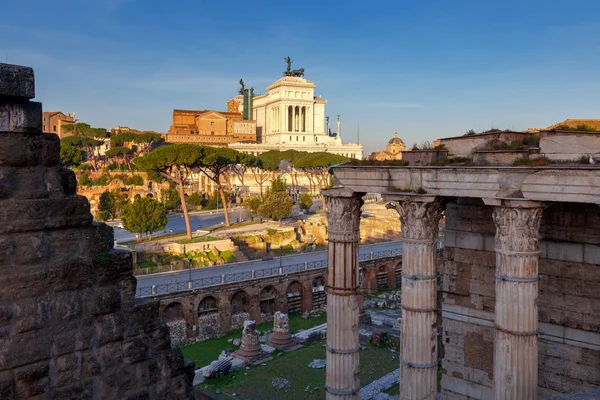 Roma. Veduta aerea della città . — Foto Stock