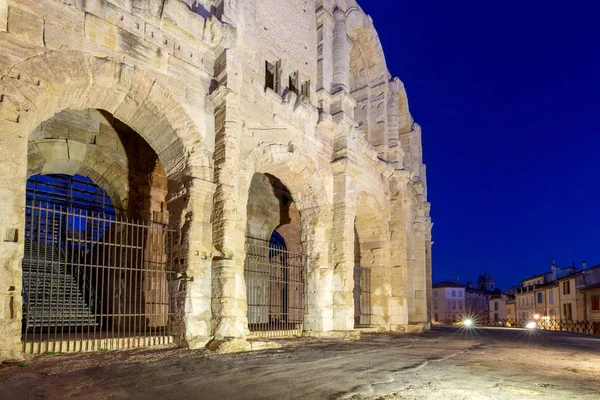 In Francia. Arles. Anfiteatro antico romano arena . — Foto Stock