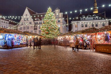 Tallinn. Merkez Şehir Meydanı.