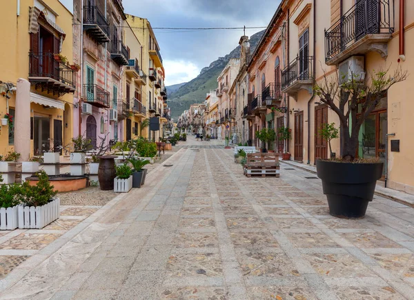 Italië. Sicilië. Castellammare del Golfo. — Stockfoto