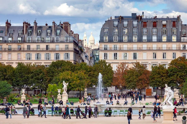 Parigi. Tuileries Giardino. — Foto Stock