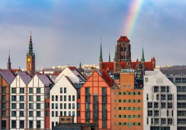 Gdansk. Church of the Virgin Mary. — Stock Photo, Image