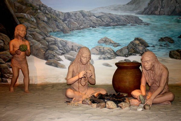 The origin of fishing