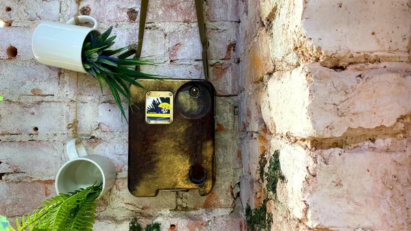 Kafelerden birinde çekici bir duvar var.