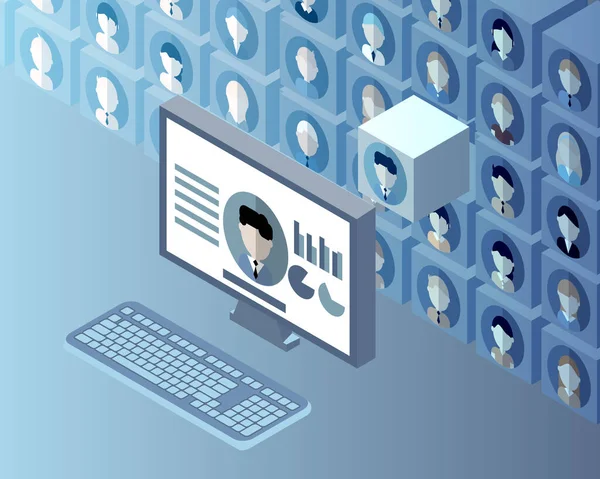 İnsan veritabanı vektörüyle oynatmak için büyük veri analizi