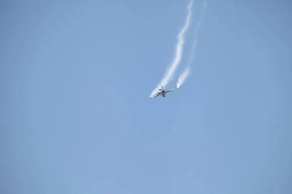 バンコク 1月9日 タイ王国空軍のこどもの日イベントにF16航空機が展示されました — ストック写真