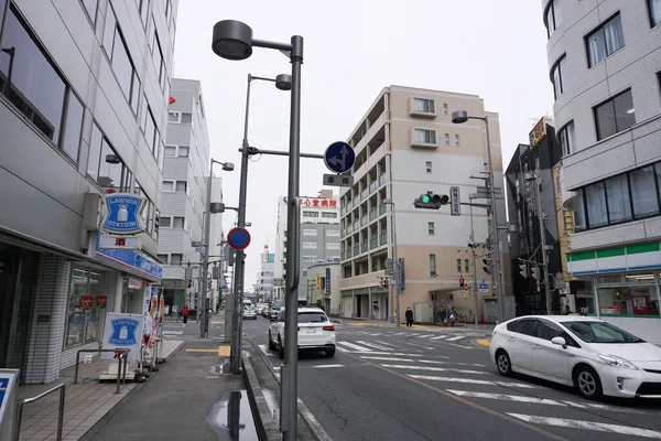 Kawagoe Japan Marzec 2017 Edo Stare Miasto Jest Wielu Turystów — Zdjęcie stockowe