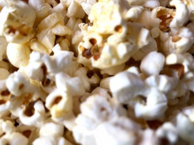 Ev fırınında yapılmış güzel Meksika patlamış mısırı