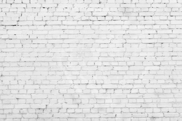 Old white brick wall background — Stock Photo, Image