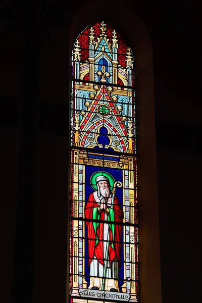 Vitrais Da Capela de Nossa Senhora de Pipet Vienne — Fotografia de Stock