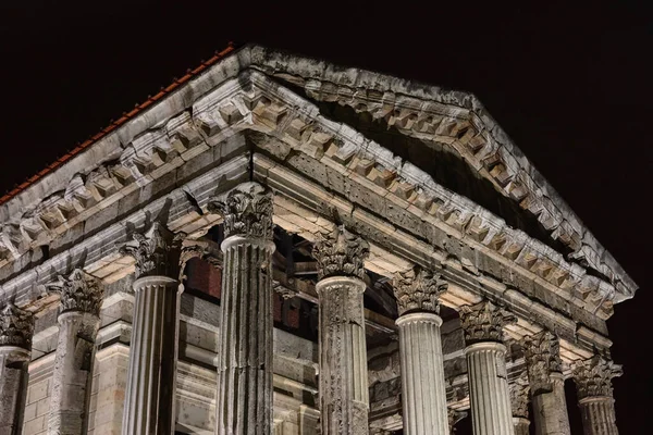 Templo de Augusto y Livia en Vienne, Francia —  Fotos de Stock
