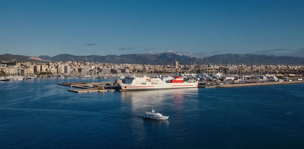 Palma de Mallorca pelabuhan marina, Spanyol — Stok Foto