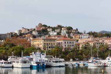 La Spezia ve liman, deniz manzarası