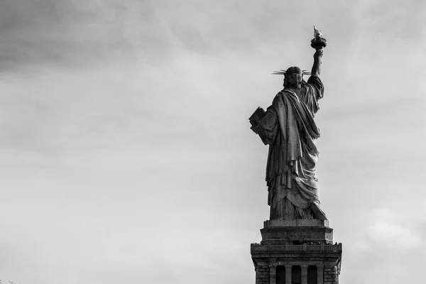 Statue Liberté Dédiée Octobre 1886 Est Une Des Icônes Les — Photo