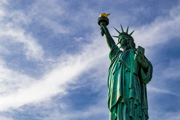 Statue Liberté Dédiée Octobre 1886 Est Une Des Icônes Les — Photo