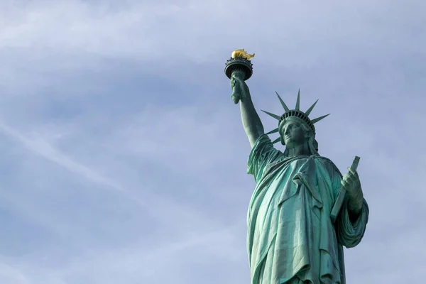 Statue Liberté Dédiée Octobre 1886 Est Une Des Icônes Les — Photo