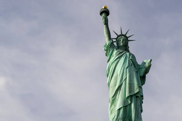 Statue Liberté Dédiée Octobre 1886 Est Une Des Icônes Les — Photo