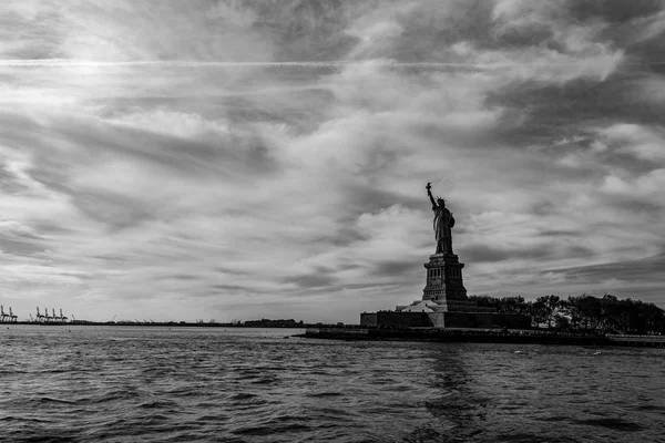 Statue Liberty Dedicated October 1886 One Most Famous Icons Usa — Stock Photo, Image
