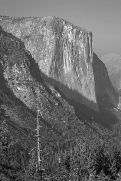 Capitan Het Yosemite Nationaal Park Vanaf Inspiratie Punt Trail — Stockfoto