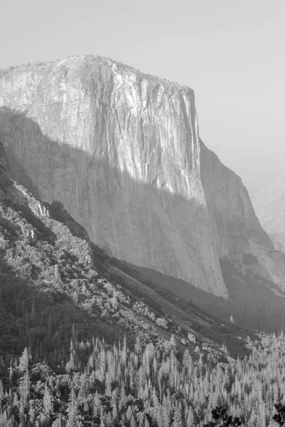 Weergaven Van Capitan Yosemite Valley Van Schilderachtige Tunnel Weergave Gezichtspunt — Stockfoto