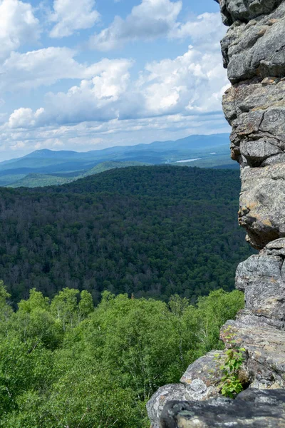 Βουνά Adirondack Στην Μέλος Ηπα Περιέχουν Πολλές Λίμνες Και Δάση — Φωτογραφία Αρχείου