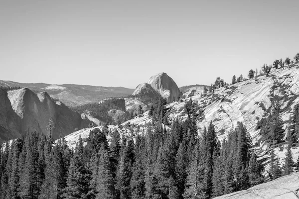 Tioga Drogi Aka Ca120 Krzyże Następnie Sierra Nevada Oferuje Niekończące — Zdjęcie stockowe