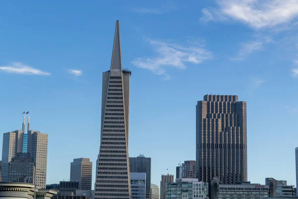 San Francisco Znajduje Się Zachodnim Wybrzeżu Usa Stanie Kalifornia — Zdjęcie stockowe