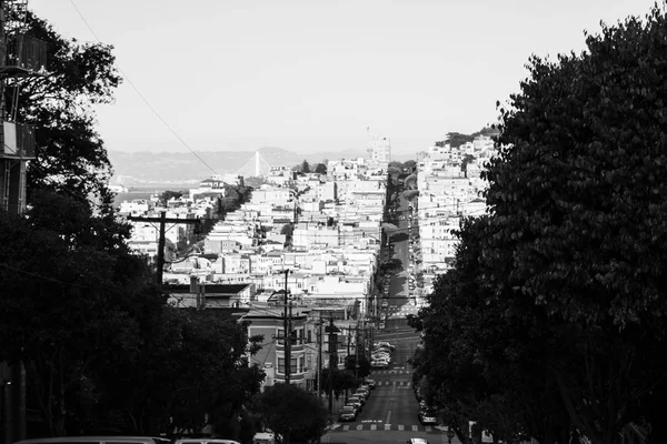 旧金山位于美国西海岸的加利福尼亚州 — 图库照片