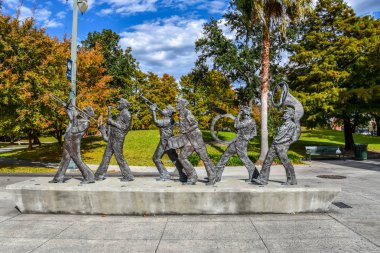 New Orleans (ABD Treme mahallede Louis Armstrong Parkı)
