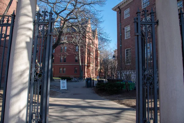 Harvard University Stata Fondata Nel 1636 Prende Nome Dal Suo — Foto Stock