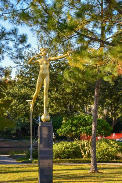 ニューオリンズ美術館 Sydeny ワルダした彫刻の庭 — ストック写真