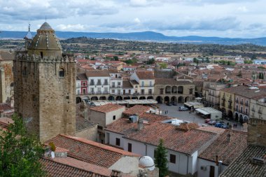 Trujillo (İspanya kaleden görünümlerini)