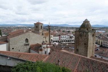Trujillo (İspanya kaleden görünümlerini)