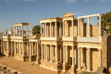 Roma'sındaki Merida Tiyatrosu (İspanya) ilk yüzyılda inşa edildi