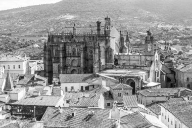 Plasencia (İspanya Mirabell Sarayı tepesinden sayısı)