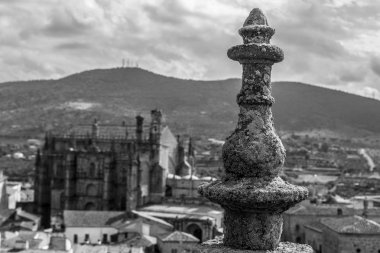 Plasencia (İspanya Mirabell Sarayı tepesinden sayısı)