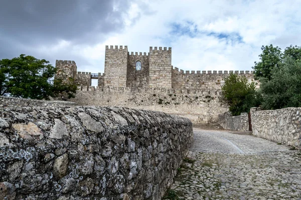 Château Trujillo Espagne Situé Sommet Une Colline — Photo