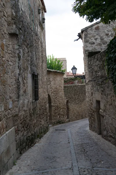 Smalle Straatjes Trujillo Spanje — Stockfoto