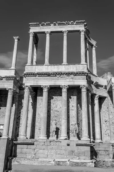 Het Romeinse Theater Van Merida Spanje Werd Gebouwd Eerste Eeuw — Stockfoto