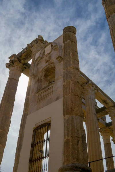 Templo Mérida Espanha Para Deusa Caça Diana — Fotografia de Stock