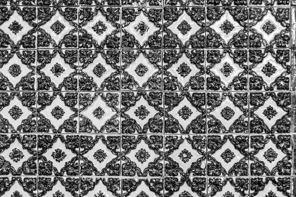 Azulejos Είναι Ένα Έργο Παράθεση Υάλινες Πλακιδίων Αραβική Επιρροή Που — Φωτογραφία Αρχείου