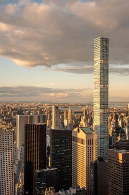 Manhattan'daki 432 Park Avenue binası (Nyc, Abd)