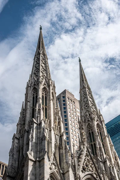 Fachada de la Catedral de San Patricio — Foto de Stock