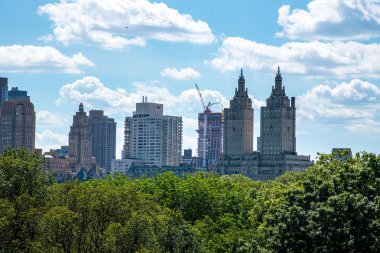 Met'in çatısından Central Park manzarası