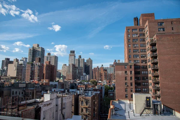 Upper East Side na Manhattanie z wysokiej lokalizacji — Zdjęcie stockowe