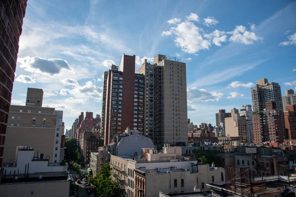Upper East Side na Manhattanie z wysokiej lokalizacji — Zdjęcie stockowe