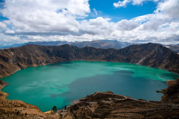 Le volcan Quilotoa en Équateur — Photo