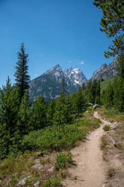 Jenny Lake 'den Grand Teton Tepesi